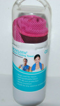 O2COOL Arcticloth Reusable Sport Cooling Towel Choice of Green Blue Pink NEW - £7.22 GBP