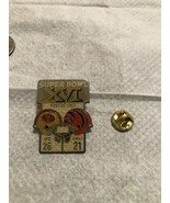 Super Bowl XVI Pontiac 1982 Lapel Pin Rare Vintage 49er’s Vs Bengals 26-21 - $9.49