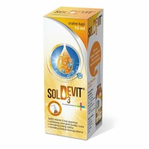 SOLDEVIT DROPS D3 vitamin 10ML - £18.86 GBP