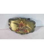 Vintage Anheuser Busch Eagle Gold Plated Over Brass Belt Buckle; By Rain... - $24.26 CAD