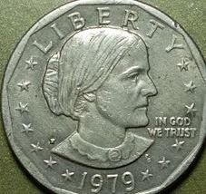 1979 Susan B Anthony Rare Liberty Dollar U.S. coinFrank Gasparro POORLY STAMPED! - £2,355.95 GBP