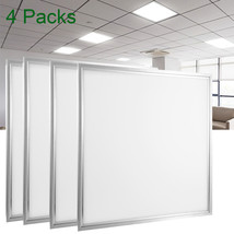 4Pack LED Panel Light 2x2Ft Drop Ceiling Flat Panel Recessed Troffer Fixture - £135.48 GBP