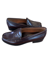 Sebago Handsewn Leather Penny Loafers Slip On Vintage Shoes Burgundy: Si... - $87.40 CAD