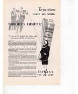 Forhan&#39;s Dentifrice vintage magazine Print Ad 1929  - £6.04 GBP