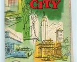 Texaco Complete Guide Map of New York 1961 Rand McNally  - £11.05 GBP