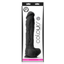 Colours Pleasures 10in Dildo Black - $94.43+