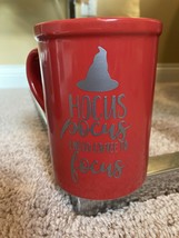 Vinyl Decal “Hocus Pocus &quot; Red And Silver Coffee Mug - £10.34 GBP