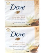 2 Packages Dove Purely Pampering Shea Butter Warm Vanilla 8 Count Beauty... - $61.26 CAD