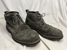 Timberland Squall Canyon Dark Green Suede Chukka Boots Wingtip Mens Size 10 - $30.00