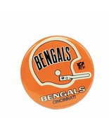 Sports pin button vtg NFL football pinback Cincinnati Bengals Boomer Esi... - £19.40 GBP