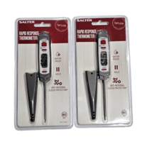 2 Pack Salter Rapid Response Thermometer Water Proof + Hold  - $33.99