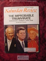 Saturday Review October 30 1971 John F Kennedy Pope John Alicia De Larrocha - £13.78 GBP