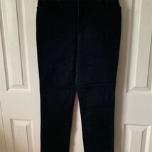 Gloria Vanderbilt Amanda Jeans Women&#39;s Petite 8P Black Straight Denim - $14.85