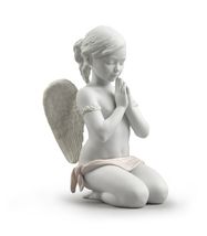 Lladro 01009291 Heavenly Prayer Angel Figurine New - $695.00