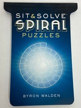 Brand New Spiral Puzzles (Sit &amp; Solve) by Byron Walden - £4.81 GBP