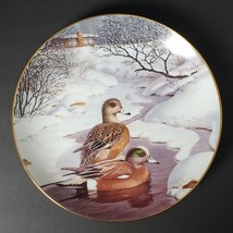 1988 Knowles &quot;The American Wigeon&quot; Living Nature Wildlife Duck Decorativ... - £13.20 GBP