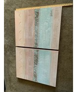 Original Set of MCM Lee Reynolds Diptych Impasto Paintings - $1,311.68 CAD