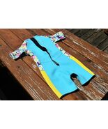 X-Manta Diving Suit Wetsuit 1 Piece  Short Sleeve Swimwear Childs Size L... - $725.10 MXN