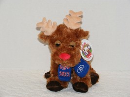 Nwt 2013 Pepsi Cola Holiday Plush Boyd Red Nose Reindeer Pepsi &amp; Boyd Scarf - £6.26 GBP