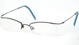 Kaos Fifty COL.1 Black Eyeglasses Glasses Metal Frame 52-18-136mm Germany - $49.50