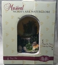 Classic Treasures Musical Noah&#39;s Ark Waterglobe Plays &quot;Side By Side&quot; - £14.28 GBP