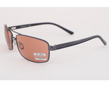 Serengeti San Remo Shiny Gunmetal Gray Stripe / Drivers Sunglasses 7608 - $284.05