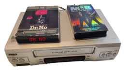 Sanyo VWM-800 VHS VCR. No Remote-Works See Video-Comes With 2 Movies - $38.75