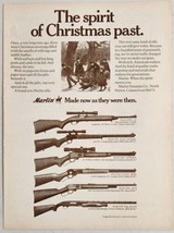 1972 Print Ad Marlin Rifles &amp; Shotguns 6 Models Shown North Haven,Connecticut - £15.26 GBP