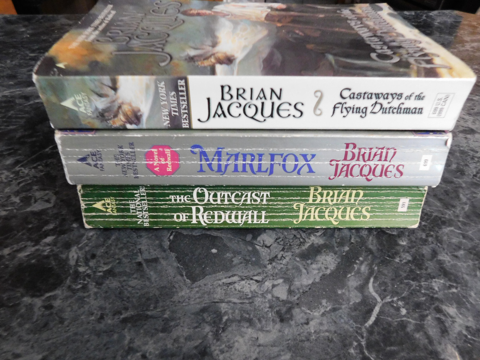 Brian Jacques lot of 3 Fantasy Paperbacks - $5.99
