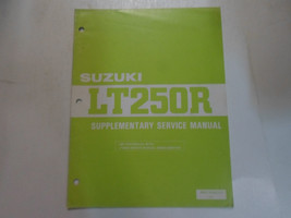 1986 Suzuki LT250R Service Manual Supplement FACTORY OEM BOOK 86 DEALERSHIP - $80.18