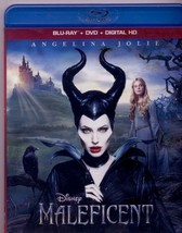 Disney's Maleficent On BLU-RAY + Dvd, Angelina Jolie Is "Wickedly Good." - $16.82