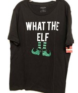 What The Elf Christmas Shirt Funny Holiday Snow Gift Idea MEN&#39;S T-SHIRT ... - £7.88 GBP
