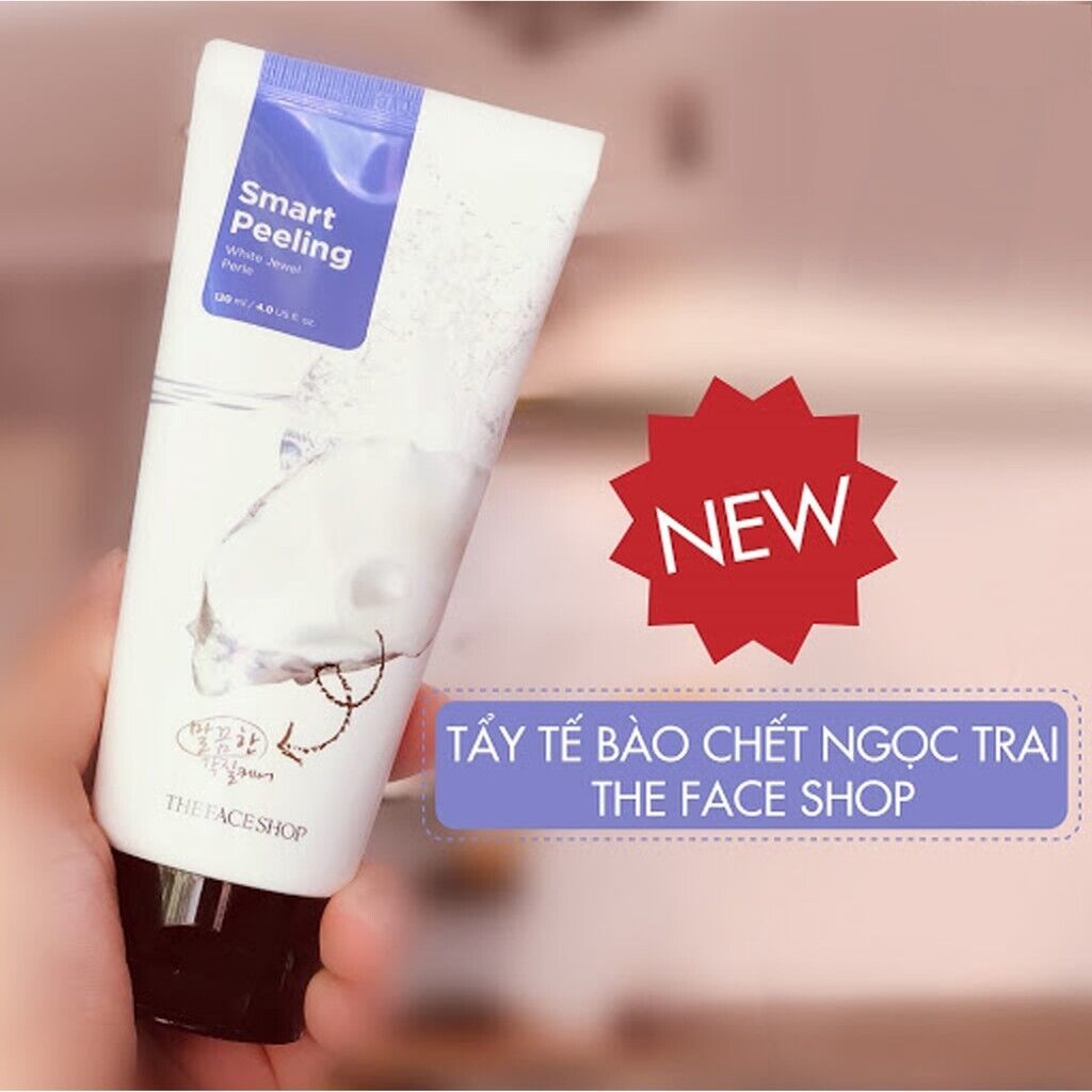 The Face Shop Smart Peeling - White Jewel Face Scrub 120mL (2 Tubes) - T... - $30.99