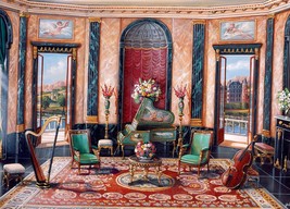 Music room classical antique interior ceramic tile mural backsplash medallion - £84.50 GBP+