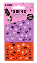 KISS Halloween Edition Glow In Dark Nail Manicure Art Stickers #90552 - $9.55