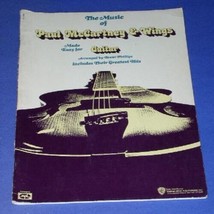 Paul McCarney &amp; Wings Songbook Easy Guitar Vintage 1979 MPL Communications - £19.54 GBP
