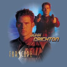 Farscape TV Series John Crichton Collage T-Shirt NEW UNWORN - £15.62 GBP