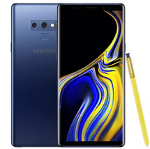 Samsung galaxy note9 n960u 6gb 128gb US Version 6.4&quot; android 11 LTE NFC blue - £302.65 GBP