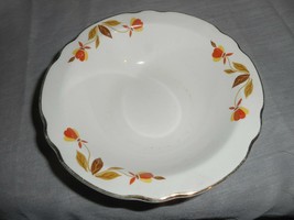 Superior Hall Quality Dinnerware Autumn Leaf Salad Plates Soup Bowls - $9.50