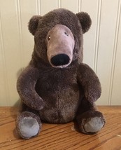 stuffed brown bear - $9.50