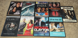 9 George Clooney DVDs - Out of Sight + Three Kings + Perfect Storm + Syriana +++ - £18.87 GBP