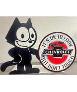Felix Chevrolet Laser Cut Flange Metal Signs - $79.95