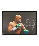 Floyd Mayweather Jr Signed Framed 22x32 Boxing Spotlight Canvas - £303.34 GBP