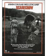 John Cougar Mellencamp 1985 Scarecrow album ad PolyGram Records advertis... - £3.33 GBP