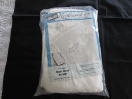 NOS Bucilla BUNNY CLOTH BLANKET Acetate &amp; Cotton KIT #2534 - 36&quot; x 54&quot; - £19.67 GBP