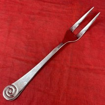 Ammonite Bright Robert Welch 9&quot; Cold Meat Serving Fork Glossy Stainless ... - $17.33