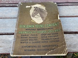 1916 Benjamin Young Harness Horse Collar Equipment Catalog Original - $148.45