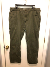 Carhartt Mens SZ 40X29 Relaxed Fit Carpenter Pants Cotton - $14.84