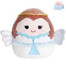 Cute Angel Soft Plush Pillow With Wings &amp; Halo Collection Squishy Angel Stuffed  - £35.16 GBP