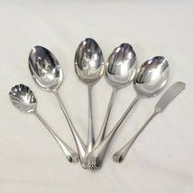 International Park Hill Stainless Serving Spoons Sugar Spoon Butter Knife - £30.99 GBP